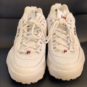 Fila sneakers white size 8